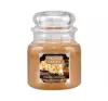 COUNTRY CANDLE DUFTKERZE MITTLERES GLASS CARAMEL CHOCOLATE 453G