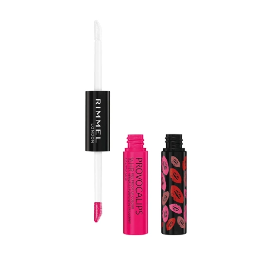 rimmel provocalips lippenstift + lipgloss 310 little minx 310 little