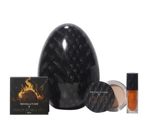 Makeup Revolution x House Of The Dragon Kosmetik-Set Schatten-Palette + Lipgloss + Highlighter