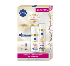 NIVEA CELLULAR LUMINOUS 630 KOSMETIKSET ZUR GESICHTSPFLEGE TAGESCREME + SERUM