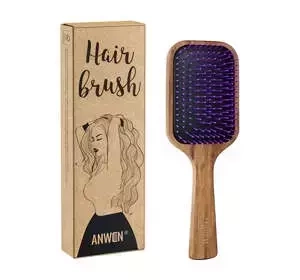ANWEN HAIR BRUSH HAARBÜRSTE AUS BUCHENHOLZ