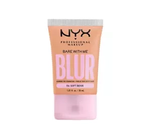 NYX PROFESSIONAL BARE WITH ME BLUR GLÄTTENDE GRUNDIERUNG 06 SOFT BEIGE 30ML