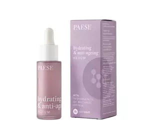PAESE HYDRATING & ANTI-AGEING FEUCHTIGKEITSSPENDENDES ANTI-AGING-SERUM 30ML