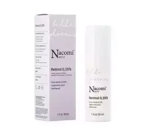 NACOMI NEXT LEVEL BE LIKE PHOENIX RETINOL 0,25 % NACHTSERUM 30ML