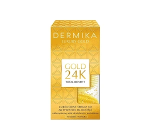 Dermika Luxury Gold 24K Anti-Aging Serum für reife Haut 60g