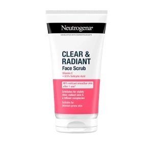 Neutrogena Clear & Radiant Erfrischendes Gesichtspeeling 150 ml