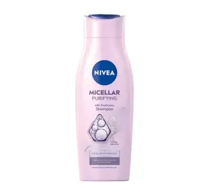 NIVEA MICELLAR PURIFYING SHAMPOO MIT MIZELLENTECHNOLOGIE FÜR FRISCHES HAAR 400ML