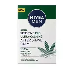 NIVEA MEN Sensitive Pro Aftershave Balsam mit Hanfsamen 100ml