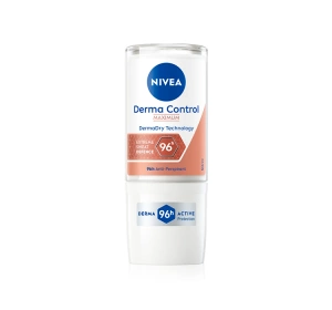 NIVEA DERMA DRY CONTROL MAXIMUM ANTITRANSPIRANT ROLL ON FÜR FRAUEN 50ML
