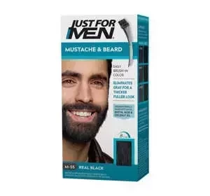 JUST FOR MEN BRUSH IN COLOR GEL M-55 REAL BLACK