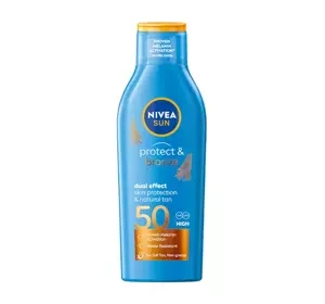 NIVEA SUN PROTECT & BRONZE SONNENLOTION SPF50 200ML
