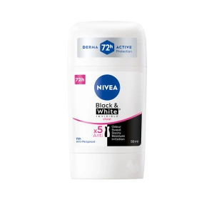 NIVEA BLACK & WHITE INVISIBLE CLEAR  ANTITRANSPIRANT IM STIFT 50ML
