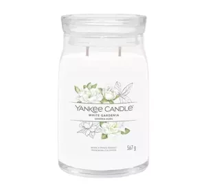 YANKEE CANDLE SIGNATURE DUFTKERZE WHITE GARDENIA 567G