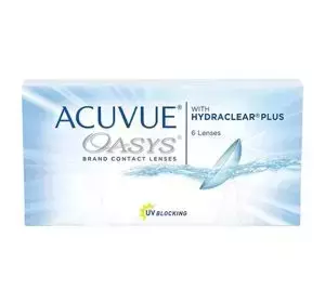 ACUVUE OASYS WITH HYDRACLEAR PLUS 6 STÜCK