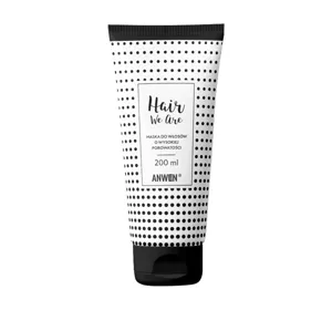 ANWEN HAIR WE ARE MASKE FÜR HAARE MIT HOHER POROSITÄT 200ML