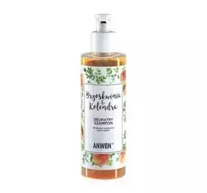 ANWEN PFIRSICH & KORIANDER SANFTES SHAMPOO FÜR TROCKENE UND EMPFINDLICHE KOPFHAUT 200ML