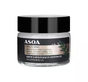 ASOA FEUCHTIGKEITSSPENDEND-NÄHRENDE GESICHTSCREME MULTI MSO 50ML