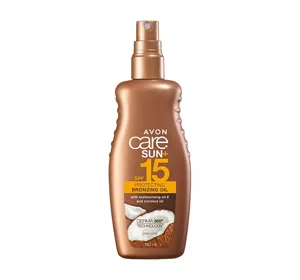 AVON CARE SUN+ BRONZE BRÄUNUNGSVERSTÄRKENDES SPRAY ÖL SPF15 150ML