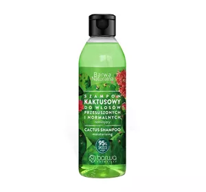 BARWA NATURALNA SHAMPOO KAKTUS 300ML