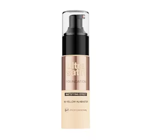 BELL PROFESSIONAL ULTRA SATIN HALTBARE MATTIERRENDE FOUNDATION 00 YELLOW ALABASTER 30G