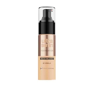 BELL PROFESSIONAL ULTRA SATIN HALTBARE MATTIERRENDE FOUNDATION 02 VANILLA 30G