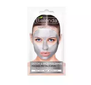 BIELENDA SILVER DETOX METALLISCHE MASKE REINIGUNG