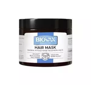 BIOVAX PREBIOTIC HAIR MASK PRÄBIOTISCHE REGENERIERUNGSMASKE 250ML