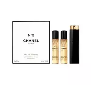 CHANEL NO 5 EDT SPRAY 3 X 20ML