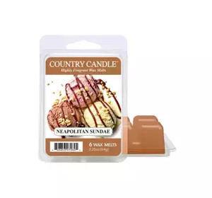 COUNTRY CANDLE DAYLIGHT DUFTWACHS NEAPOLITAN SUNDAE 64G