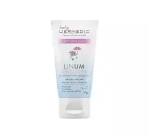 DERMEDIC BABY LINUM EMOLLIENT SCHÜTZENDE SPEZIALCREME FÜRS GESICHT SPF15 50ML