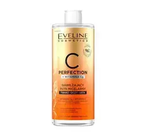 EVELINE C-PERFECTION FEUCHTIGKEITSSPENDENDES MIZELLENWASSER 500ML