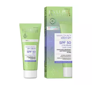 EVELINE FEUCHTIGKEITSCREME SPF50 MIT UVB UND UVB FILTERN 30ML