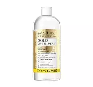 EVELINE GOLD LIFT MIZELLARWASSER FÜR REIFE HAUT 500 ML