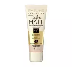 EVELINE SATIN MATT MATTIERENDE GRUNDIERUNG 102 VANILLA 30ML