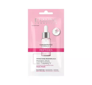 Eveline Concentrated Formula Peptides Intensiv regenerierende Gesichtsmaske 8ml