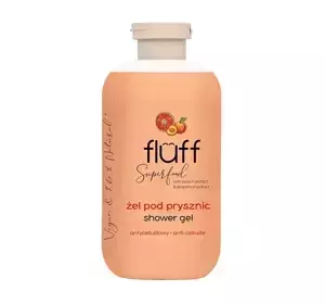 FLUFF SUPERFOOD ANTI CELLULITE DUSCHGEL PFIRSICH GRAPEFRUIT 500ML