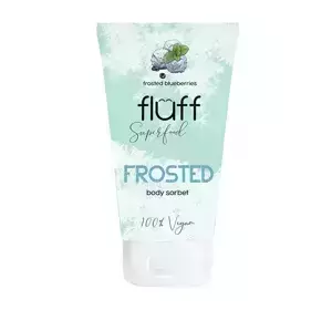 FLUFF SUPERFOOD FROSTED KÖRPERSORBET BLUEBERRIES 150ML