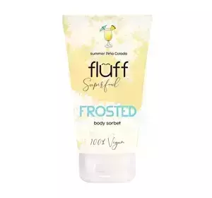 FLUFF SUPERFOOD FROSTED KÖRPERSORBET PINA COLADA 150ML