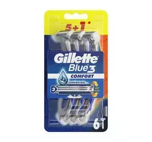 GILLETTE BLUE 3 COMFORT EINWEGRASIERER 6 STÜCK