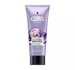 GLISS BLOND HAIR MASKE FÜR NATÜRLICHES, GEFÄRBTES UND AUFGEHELLTES  HAAR