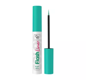 GOLDEN ROSE FLASH LINER FLÜSSIGER EYELINER 101 BRIGHT MINT 3,5ML