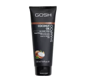 GOSH COCONUT OIL VEGANES SHAMPOO FÜR HAARE MIT GESPALTENEN SPITZEN 230ML