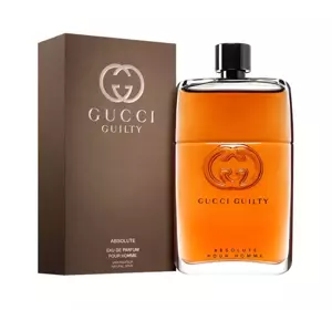 GUCCI GUILTY ABSOLUTE POUR HOMME EDP SPRAY 150ML