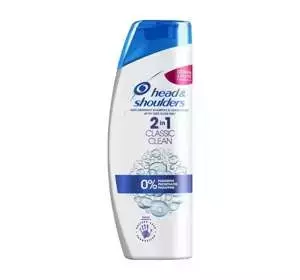 HEAD & SHOULDERS 2IN1 SHAMPOO MIOT CONDITIONER CLASSIC CLEAN 360ML