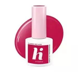 HI HYBRID HYBRID UV NAGELLACK #245 CLASSIC RED 5ML