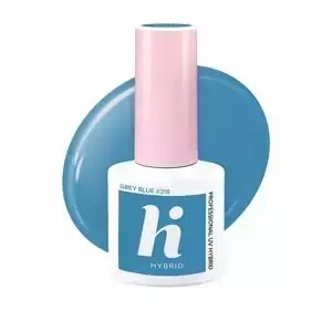 HI HYBRID HYBRID UV NAGELLACK #318 GREY BLUE 5ML
