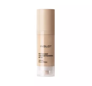 INGLOT SKIN FOCUSED CARE FACE FOUNDATION PFLEGENDES MAKE UP 302 IVORY BEIGE 30ML