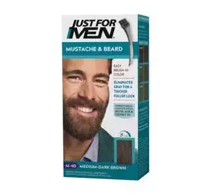 JUST FOR MEN BRUSH IN COLOR GEL M-40 MEDIUM-DARK BROWN