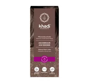 KHADI NATURAL HAIR COLOR HENNA ZUM HAARFÄRBUNG ASH BROWN