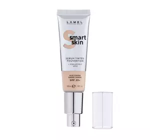 LAMEL SMART SKIN SERUM TINTED FOUNDATION FEUCHTIGKEITSSPENDENDE GRUNDIERUNG SPF30+ 401 PORCELAIN 35ML